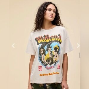 NWT Texan Trio Midland Let it Roll Tour Merch Tee by Daydreamer LA Small